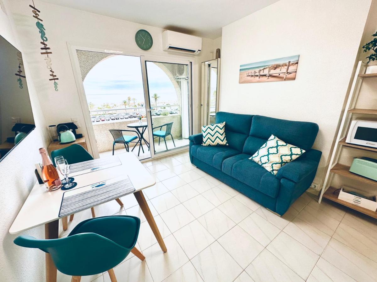 Face A La Mer - Vue Epique, Climatisation, Wifi, Draps Inclus Empuriabrava Exterior photo
